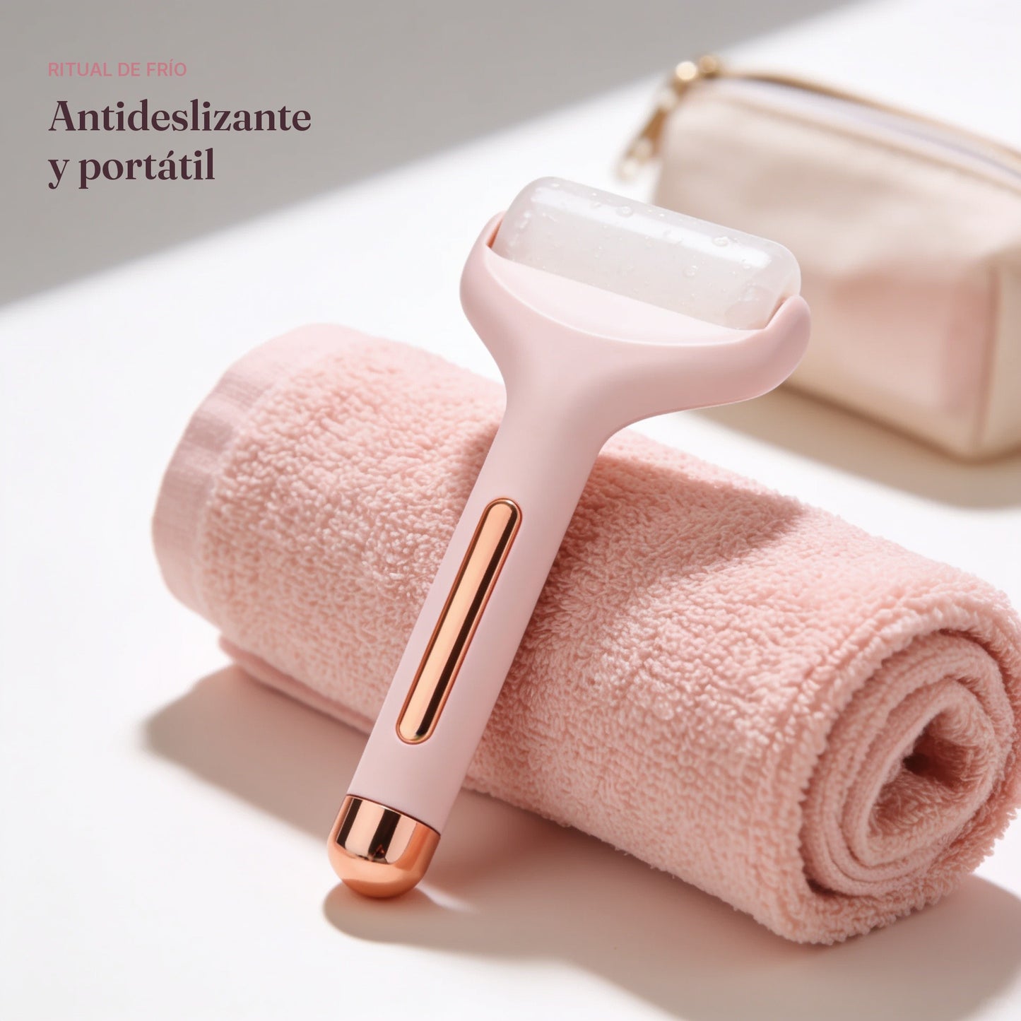 Rodillo Facial de Hielo Nordik Skin — Ritual de 5 Minutos