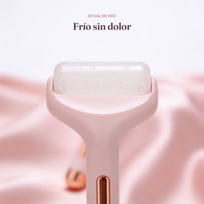 Rodillo Facial de Hielo Nordik Skin — Ritual de 5 Minutos