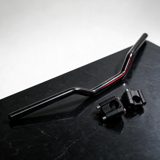 Manubrio Deportivo para Moto Vantage — Incluye Bases, Aluminio de Alta Resistencia
